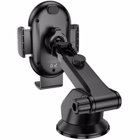Auto tālruņa turētājs Borofone BH134 (paneļa) melns