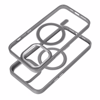 COLOR EDGE MAG COVER viedtālruņa apvalks saderīgs ar Magnētisko SAMSUNG S25 titāna pelēka