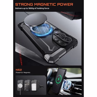 Supcase UB Grip Mag MagSafe futrālis Samsung Galaxy S26 Ultra - Melns