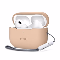 Tech-Protect silikona apvalks Apple AirPods Pro 1 / 2 - bēšs