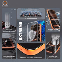 Rūdīts stikls Tel Protect 10X HD DLC Diamond Coating for Iphone 17 Pro Max (envelope)