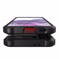 Hybrid Armor apvalks izturīgs izturīgs apvalks Samsung Galaxy S22+ (S22 Plus) melns