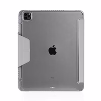 STM OPP – maciņš iPad Air 13" M3 (2025) / M2 (2024) (pelēks)