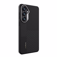 Benks Montage Magnetic Armor Pro Kevlar Maciņš Metal Frame 600D+1500D (L048) for Samsung Galaxy S26 melns