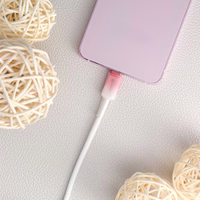 FORCELL F-ENERGY C352 kabelis USB A uz Type C QC4.0 3A 66W Gradients 1 m balts