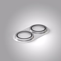 Etteri full camera lens guard for iPhone 17 sudraba