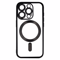 Metallic Magsafe maciņš iPhone 13 Pro Max melns