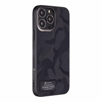 Tactical Camo Troop Maciņš for Apple iPhone 13 Pro Max Melns