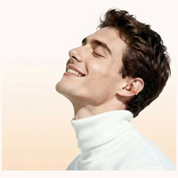 USAMS R03 Echo Clip-on Bluetooth 6.0 bezprzewodowe TWS austiņas zils