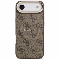 GUESS apvalks IPHONE 17 Air saderīgs ar MagSafe GUHMP17MP4MSEGCW (PU 4G ar klasisko) brūns