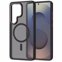 Tech-Protect MagCam MagSafe Maciņš for Samsung Galaxy S26 Ultra - melns and sarkans