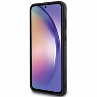 Karl Lagerfeld Fiksēts Mirdzošs Ikonik Logo Metal Pin viedtālruņa apvalks Samsung Galaxy A55 - melns