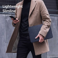 DUX DUCIS apvalks LBDB klēpjdatoram 13-13.9" Horizontāls apvalks tumši zils