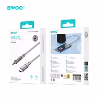 BWOO AUX Kabelis Type C to 3.5mm Jack audio AUX074