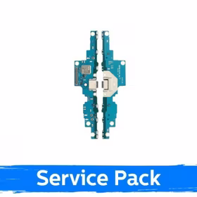 Charging Port Samsung T875 Tab S7 Ar Flex / Plata (Service Pack)