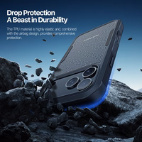 Korpuss Dux Ducis Apple iPhone 17 Pro melns (Ritma raksts)