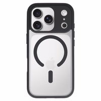 Liavec mīksts maciņš priekš Iphone 17 Pro melns