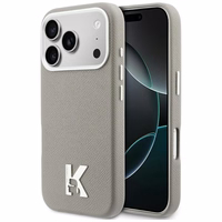 Karl Lagerfeld Karl Head Logo MagSafe futrālis iPhone 17 Pro Max - Pelēks
