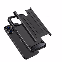 iPhone 15 Pro Max Hybrid Armor viedtālruņa apvalks - zils