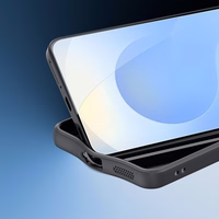 Viedtālruņa apvalks AIMO MAG saderīgs ar MagSafe SAMSUNG S25 FE melns