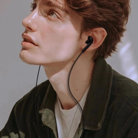 Dudao X3+ in-ear austiņas, wired, 3.5mm minijack - melns