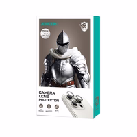 Joyroom JR-MFY0258 aizsargstikls iPhone 16/16 Plus lēcām - zaļa