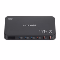 Blitzwolf BW-S30 6-in-1 uzlādes stacija 4xUSB-C + 2xUSB 175W