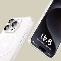 Tech-Protect MagSlim Magnētiskais viedtālruņa apvalks iPhone 16 Pro Max - balts