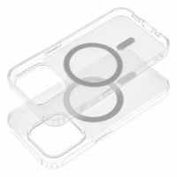 FROST MAG COVER viedtālruņa apvalks, saderīgs ar MagSafe, priekš SAMSUNG S24 Plus, sarmots caurspīdīgs