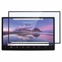 Spigen Glas.tR EZ Fit aizsargstikls Tesla Model X 2022 / Model S 2021 - melns