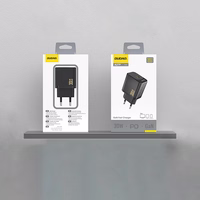 Dudao A27P 30W PD GaN USB-C sienas lādētājs - melns