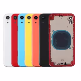 Aizmugurējais vāciņš Saderīgs ar iPhone XR full housing / Dzeltens / OEM