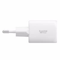 Spigen Essential EE352EU USB-C / USB-A 35W sienas ladetajs - Balts