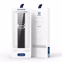 DUX DUCIS siksniņa GS neilona Apple Watch 42 / 44 / 45 / 49 mm melna