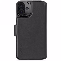 Decoded ādas noņemams maciņa apvalks ar MagSafe un maciņu iPhone 16 Plus - melns