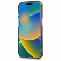 Karl Lagerfeld IML Monogramma Karl & Choupette Head Magnētiskais iPhone 15 Plus viedtālruņa apvalks - melns