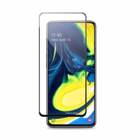 Crong 7D Nano elastīgs Glass – Full Coverage Hybrid ekrāna aizsargs 9H Samsung Galaxy A80 / A90