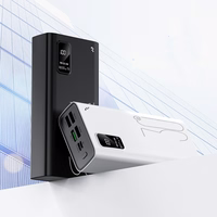 External akumulators Power Bank Reach RR-H34B 22.5W 30000mAh melns