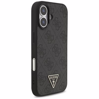 Guess 4G Siksniņa Triangle Logo MagSafe maciņš for iPhone 17 - melns