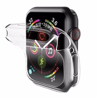 USAMS Aizsargmaciņš Apple Watch 4/5/6/SE44mm. caurspīdīgs IW486BH03 (US-BH486)