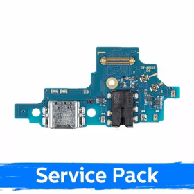 Charging Port Saderīgs ar Samsung A920 2019 A9 Ar Flex / Plata 100% Original (Service Pack)