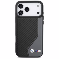 BMW M Carbon Logo Magnētiskais viedtālruņa apvalks iPhone 17 Pro Max - grafīts