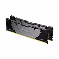 Kingston Technology FURY 16GB 3200MT/s DDR4 CL16 DIMM (Kit of 2) Renegade melns