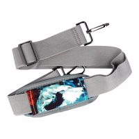 Wonder Sleeve portatīvā datora vāciņš 13–14 collu – balto aguonu raksts