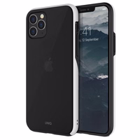 Uniq Vesto Hue viedtālruņa apvalks iPhone 11 Pro Max - melns un balts
