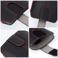 Pocket universālais īpaši plāns apvalks M4 – paredzēts iPhone 13/13 PRO / 14 / 14 Pro / 15 / 15 Pro / Samsung S23 / S24, melns