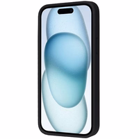 Audi Sintētiskās ādas viedtālruņa apvalks ar Magnētisko iPhone 15 Plus/14 Plus - melns