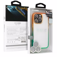 IDEAR apvalks W15 Iphone 14 Plus oranžs-piparmētru