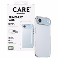 CARE by PanzerGlass Modes X-Ray Mīksts Pamata viedtālruņa apvalks iPhone Air - Caurspīdīgs