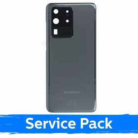 Aizmugurējais vāciņš Saderīgs ar Samsung G988 S20 Ultra / Cosmic Pelēks / (Service Pack)